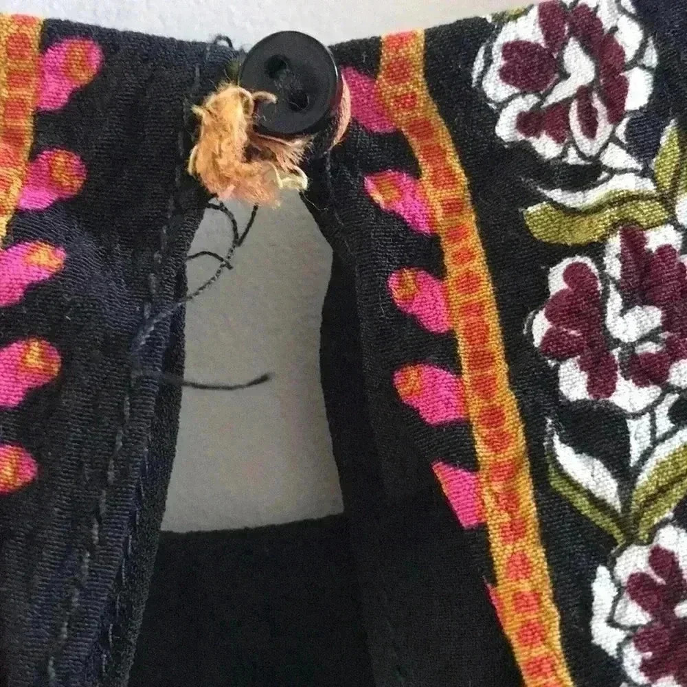 Zara Trafaulac Collection Floral Blouse Size S - Picture 5 of 7